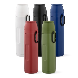 Thermos Flinders inox 1080&amp;#8239;ml. 2 gobelets et mousqueton 12
