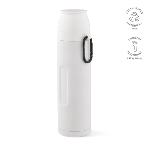 Thermos Flinders inox 1080&amp;#8239;ml. 2 gobelets et mousqueton 3