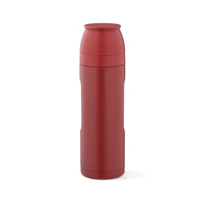 Thermos Loire inox 810&amp;#8239;ml. 2 gobelets et mousqueton 19