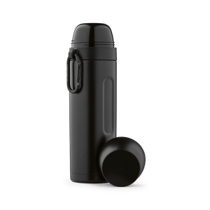 Thermos Loire inox 810&amp;#8239;ml. 2 gobelets et mousqueton 22
