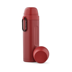 Thermos Loire inox 810&amp;#8239;ml. 2 gobelets et mousqueton 24