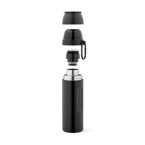Thermos Loire inox 810&amp;#8239;ml. 2 gobelets et mousqueton 32