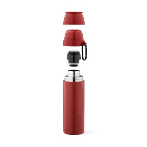 Thermos Loire inox 810&amp;#8239;ml. 2 gobelets et mousqueton 34