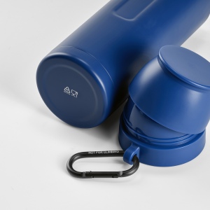 Thermos Loire inox 810&amp;#8239;ml. 2 gobelets et mousqueton 76