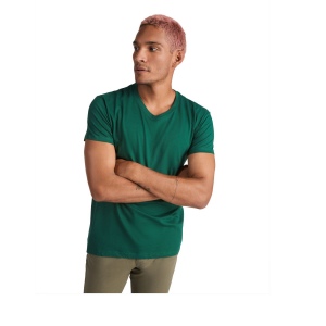 T-shirt Samoyedo à col en V et manches courtes pour homme 23