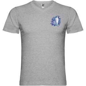 T-shirt Samoyedo à col en V et manches courtes pour homme 11