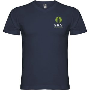 T-shirt Samoyedo à col en V et manches courtes pour homme 12