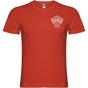 T-shirt Samoyedo à col en V et manches courtes pour homme 13