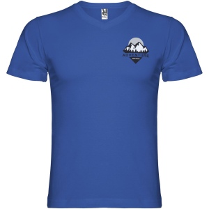 T-shirt Samoyedo à col en V et manches courtes pour homme 14