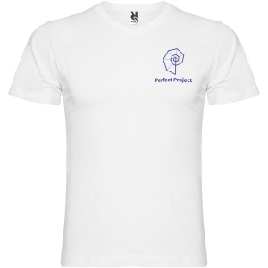 T-shirt Samoyedo à col en V et manches courtes pour homme 15