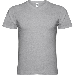 T-shirt Samoyedo à col en V et manches courtes pour homme 4