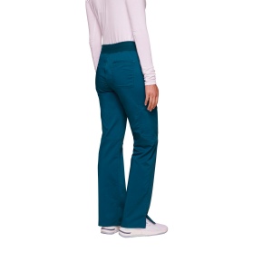 Pantalon cargo à taille moyenne à enfiler femme 19