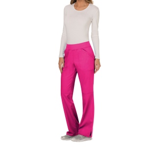 Pantalon cargo à taille moyenne à enfiler femme 21