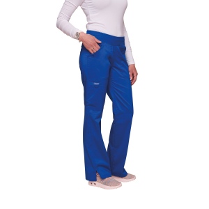 Pantalon cargo à taille moyenne à enfiler femme 23