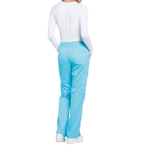 Pantalon cargo à taille moyenne à enfiler femme 16