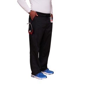 Pantalon cargo à braguette homme 14