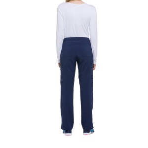 Pantalon à taille mi-haute avec cordon de serrage pour femme 10