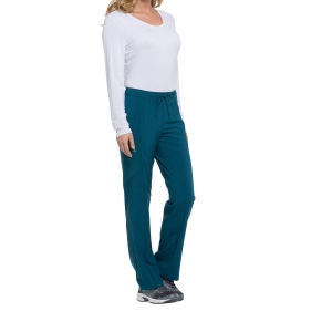 Pantalon à taille mi-haute avec cordon de serrage pour femme 15