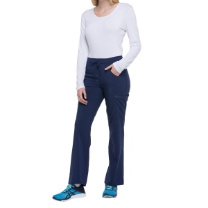 Pantalon à taille mi-haute avec cordon de serrage pour femme 16