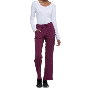 Pantalon à taille mi-haute avec cordon de serrage pour femme 7