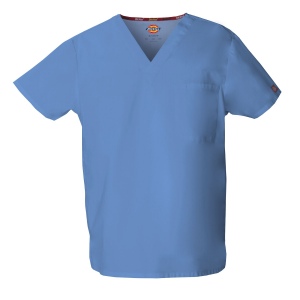Haut col V unisexe 5