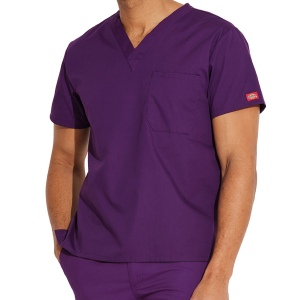 Haut col V unisexe 2