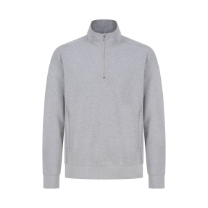 Sweat-shirt col zippé unisexe 3