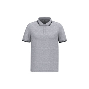 Polo homme manches courtes à liserés contrastés 7