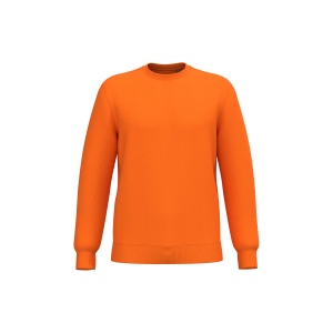 Sweat-shirt recyclé col rond unisexe 11
