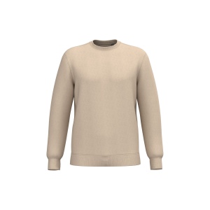 Sweat-shirt recyclé col rond unisexe 9