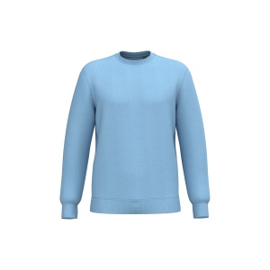 Sweat-shirt recyclé col rond unisexe 18