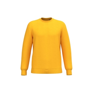 Sweat-shirt recyclé col rond unisexe 19