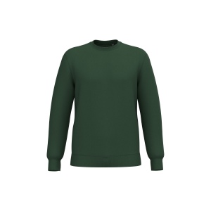 Sweat-shirt recyclé col rond unisexe 7