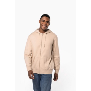 Sweat-shirt recyclé zippé à capuche unisexe 10
