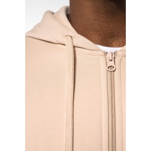 Sweat-shirt recyclé zippé à capuche unisexe 13