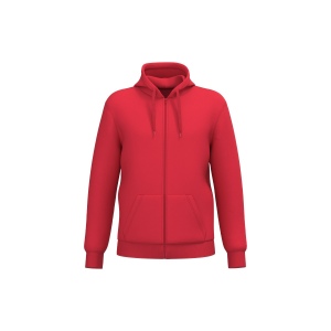 Sweat-shirt recyclé zippé à capuche unisexe 6