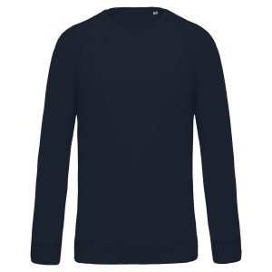 Sweat-shirt Bio col rond manches raglan homme 4