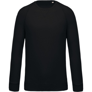 Sweat-shirt Bio col rond manches raglan homme 2