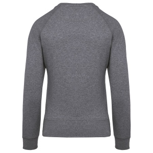 Sweat-shirt Bio col rond manches raglan femme 25