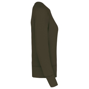 Sweat-shirt Bio col rond manches raglan femme 29