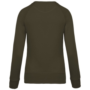 Sweat-shirt Bio col rond manches raglan femme 16