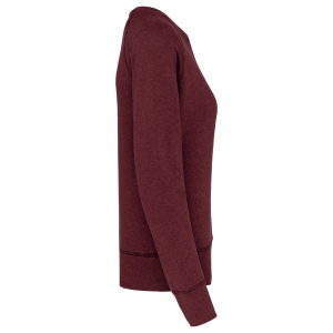 Sweat-shirt Bio col rond manches raglan femme 40