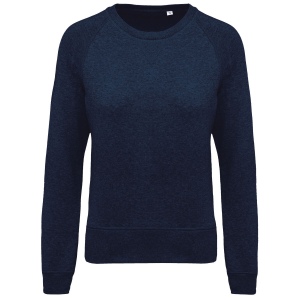 Sweat-shirt Bio col rond manches raglan femme 11