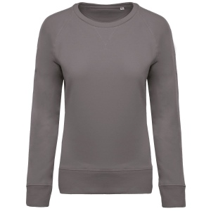 Sweat-shirt Bio col rond manches raglan femme 6