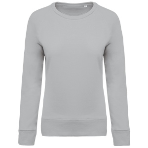 Sweat-shirt Bio col rond manches raglan femme 9