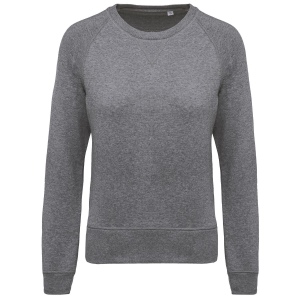 Sweat-shirt Bio col rond manches raglan femme 12