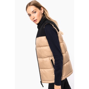 Bodywarmer matelassé bi-ton unisexe 18