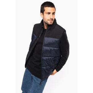 Bodywarmer matelassé bi-ton unisexe 11