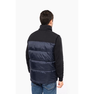 Bodywarmer matelassé bi-ton unisexe 12