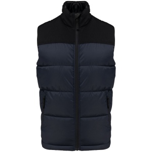 Bodywarmer matelassé bi-ton unisexe 3